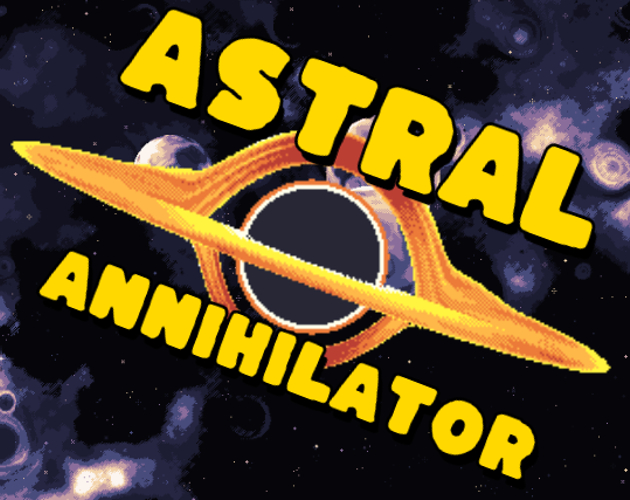 Astral Annihilator — celestial clicker key art